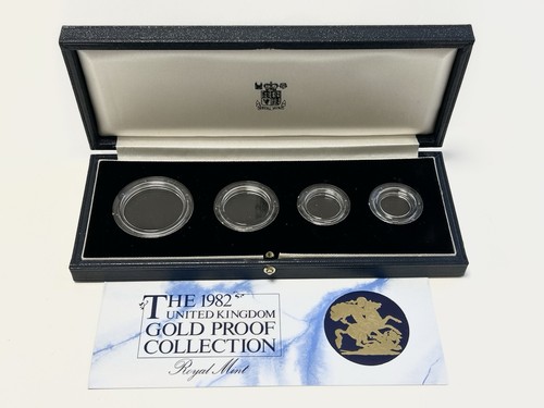 1982 royal mint - mint, four-coins