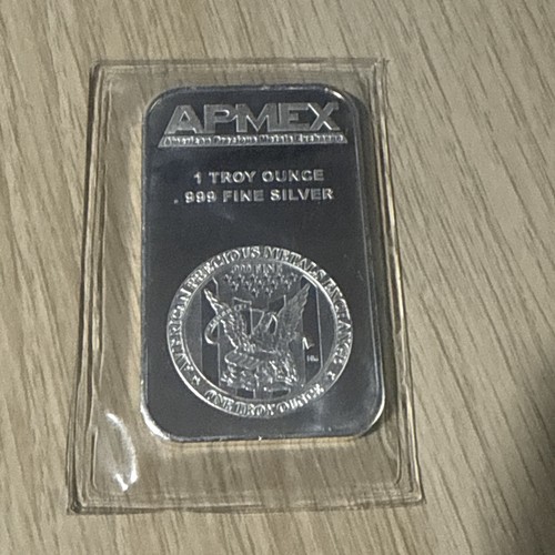 Apmex silver bar 999 - 1,