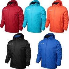 Kelme Junior Kids Street Full Zip Water Resistant Team Kit Rain Jacket Coat