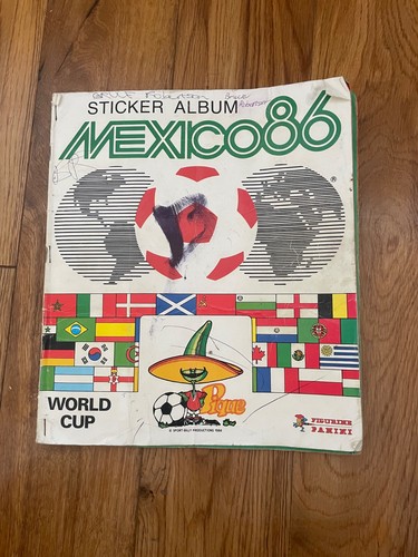 Panini world cup 1986 mexico - world,