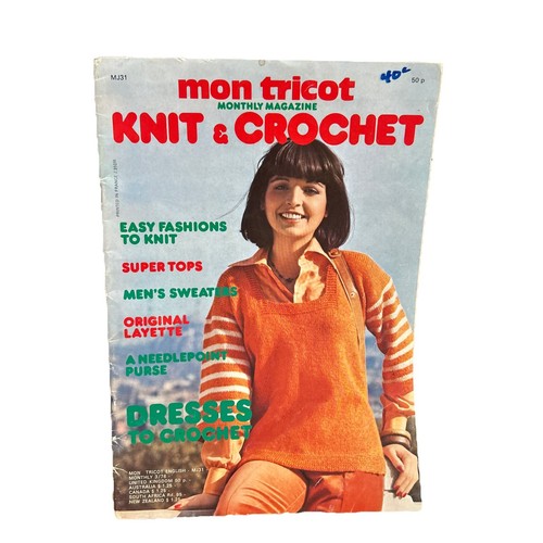 Mon tricot monthly magazine - mon,