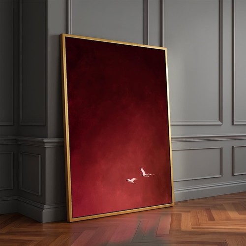 Large dark red - large,