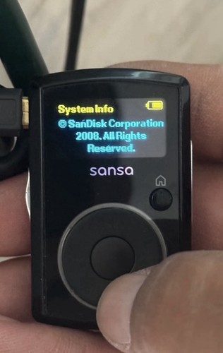 Sandisk sansa clip 2gb - sandisk,