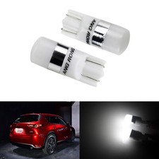 2x W5W 501 T10 5W LED Bulbs