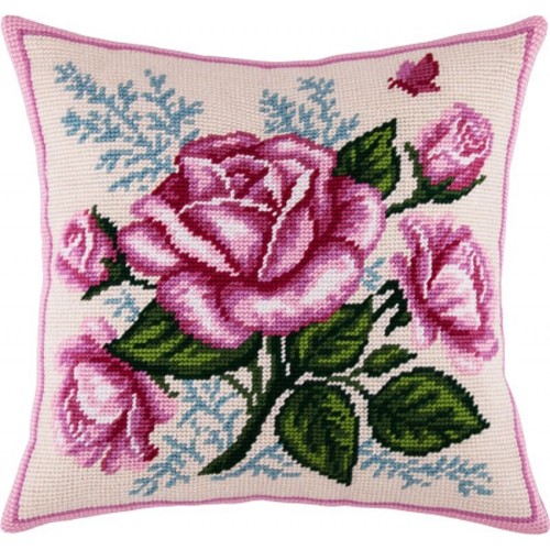 Needlepoint tapestry pillow - needlepoint/tapestry,