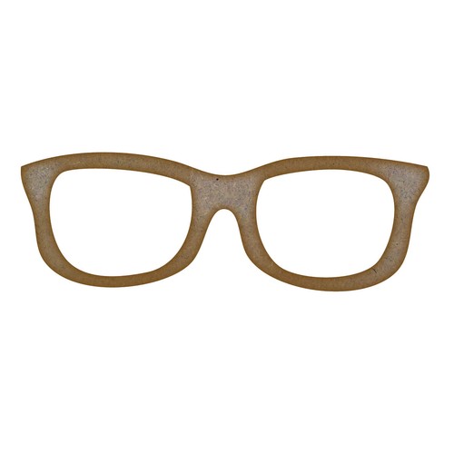 Glasses mdf laser cut - laser, craft