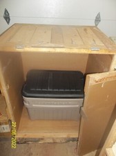 wooden shipping crate