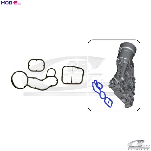 Gasket set oil cooler 76105 - oil,