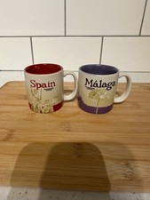Espresso starbucks  mugs Malaga and Spain