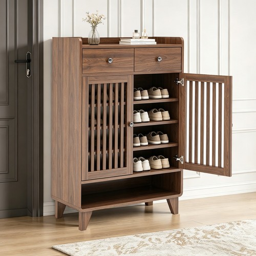 Shoe storage cabinet with - shoe,