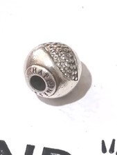 Pandora Sterling Silver Essence Charm ' HAPPINESS ' Good Condition,  Free Box