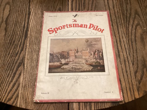 June 1930 sportsman - june, pilot