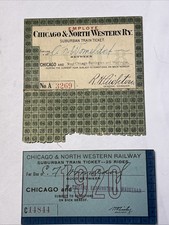 2 Vintage Chicago & North