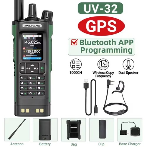 Baofeng tri band walkie - tri-band,