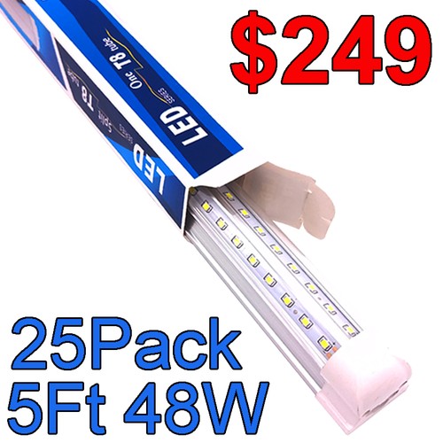 25pack led 5ft 48w - led,
