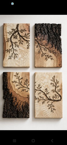 Unique rustic wooden wall - unique,