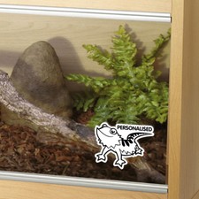 Customised bearded dragon tank - customised,
