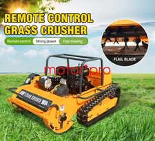 New Industrial Diesel Robot Lawn Mower &Remote Control 12HP 650w 80cm 24v By Sea