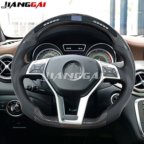 Carbon fiber led steering - carbon,