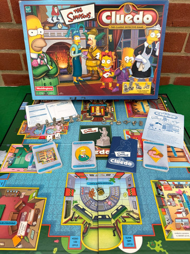 Cluedo the simpsons edition - the,