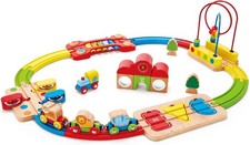 Hape Rainbow Puzzle Railway