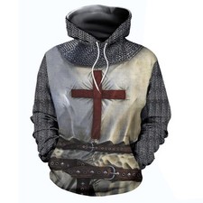 Knights Templar Armor Hoodie