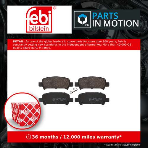 Brake pads set fits subaru - brake,