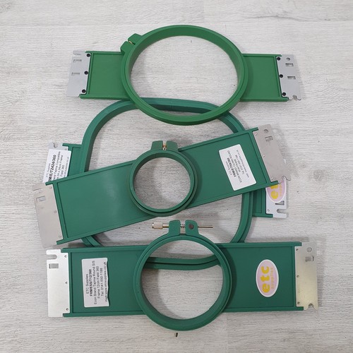 Tajima green embroidery frames - embroidery,