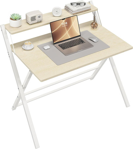 Foldable desk with monitor - foldable,