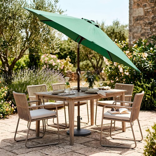 Tilting garden parasol - parasol, with