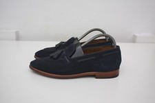 Grenson Navy Suede Leather