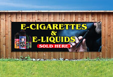 E-CIG E-LIQUIDS SOLD HERE PVC