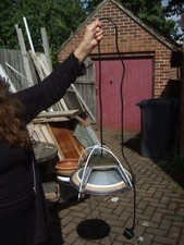 unusual 1-off home made lamp shade.