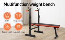 Weight Bench with Dip Station