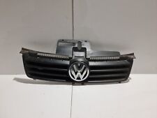 Volkswagen Polo Front Grill & Badge Centre Chrome Grille 2004 9N OEM 6Q0853653