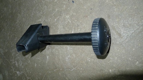 Tensioner glide wheel knob