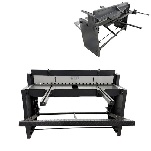 Foot operated plate shearing - plate,