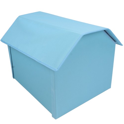 Blue pet house bed for - bed, small