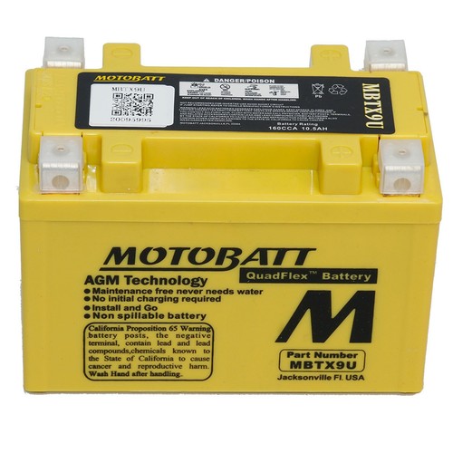 Motobatt mbtx9u agm - motobatt,