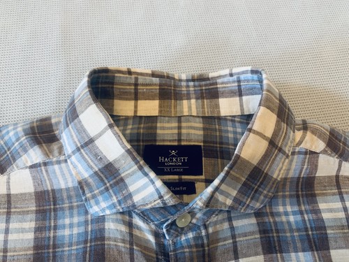 Hackett london slim fit linen - hackett,