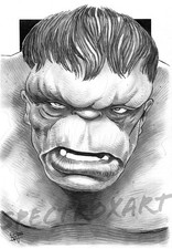 MARVEL ORIGINAL ART "The Incredible Hulk" by Spectroxart