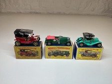 Job Lot 3 Vintage Matchbox Models Of Yesteryear Model Diecast Cars
