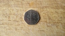 2009 Kew Gardens 50p Coin, Genuine, Circulated