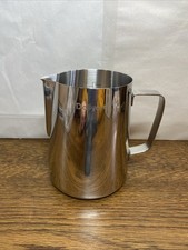 Dailyart Milk Frother Jug 900ml Stainless Steel Metal Milk Jug, Coffee Machine