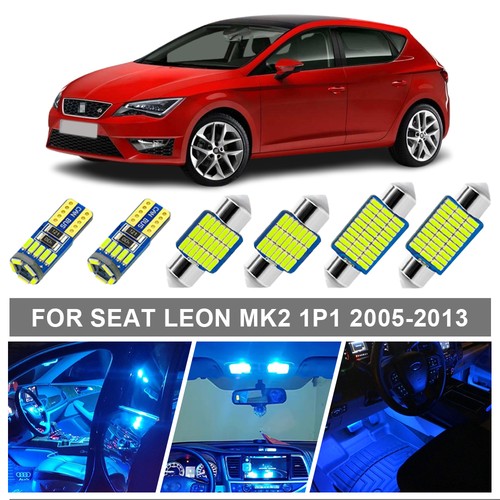 8pcs blue led - blue, interior