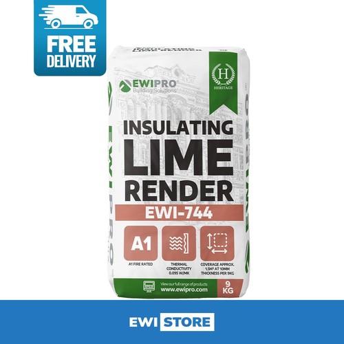 Insulating lime render - insulating,