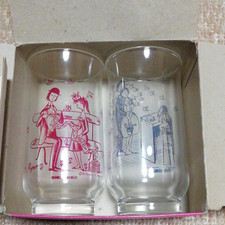 vintage Raymond Jean Peynet Love Lovers glasses Kirin Lemon Christmas