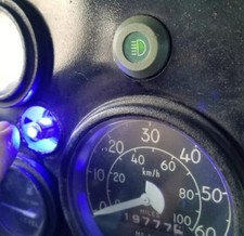Humvee led blue 24v - 2,