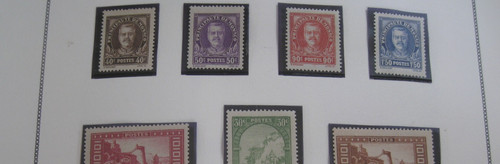 Monaco 1933 louis yt115 - louis, yt115-118