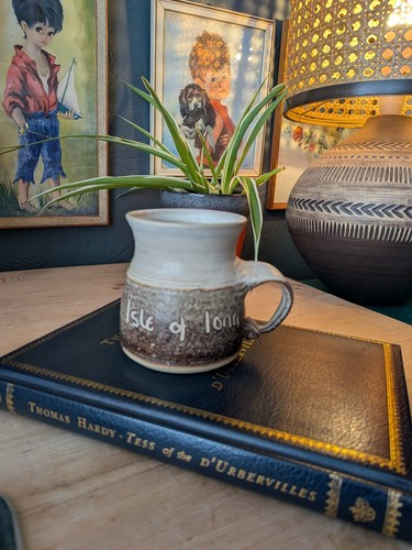 Scottish studio pottery 8cm - studio,